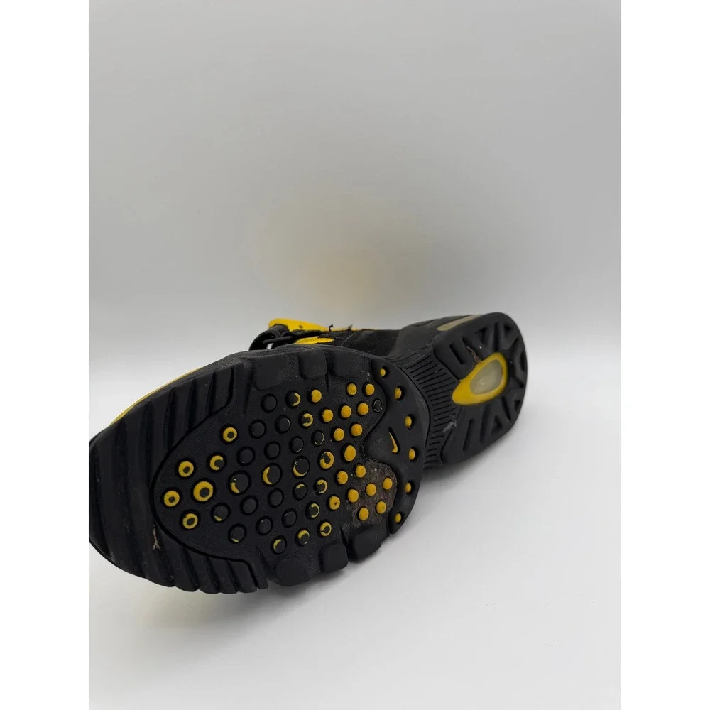 Nike‎ Air Diamond Turf II Black Varsity Maize Yellow 525224-700 Mens Size 11